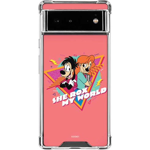 Disney She Rox My World Google Pixel 6 Clear Case